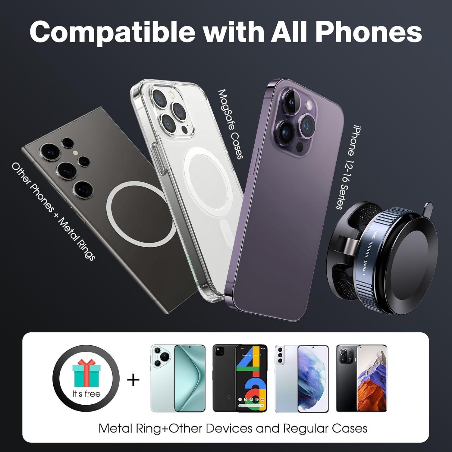 Our Take on the Vacuum Magnetic Phone Holder: Secure, Sleek, and ‍Smart