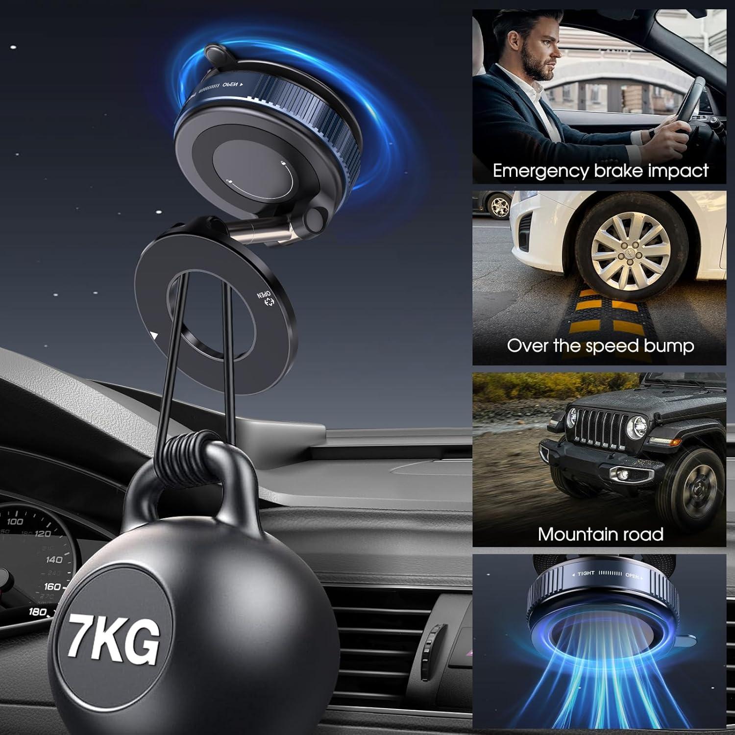 Our​ Take on the Vacuum Magnetic Phone Holder: Secure,sleek,and Smart