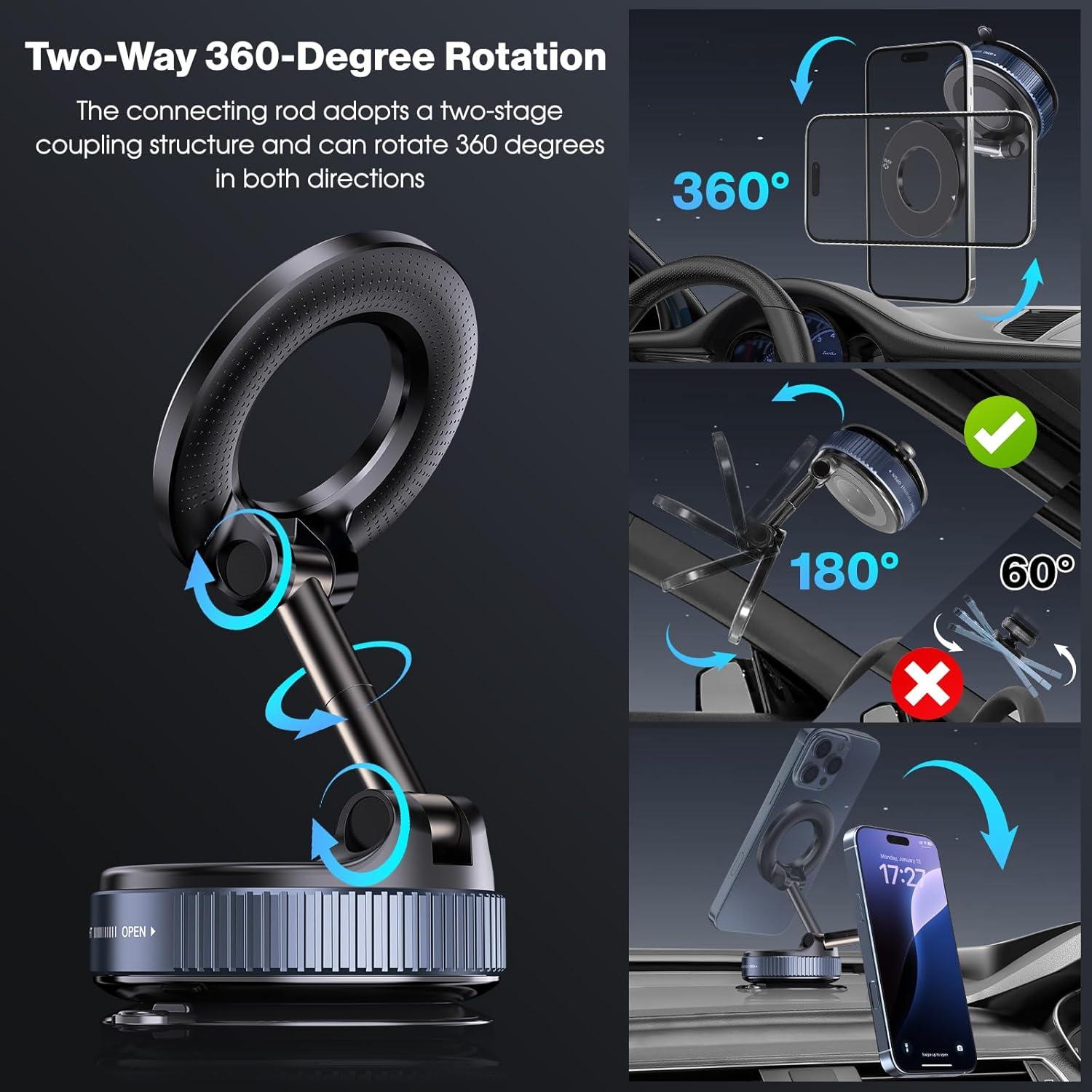 Our Take on the Vacuum Magnetic Phone Holder: Secure, Sleek, and Smart