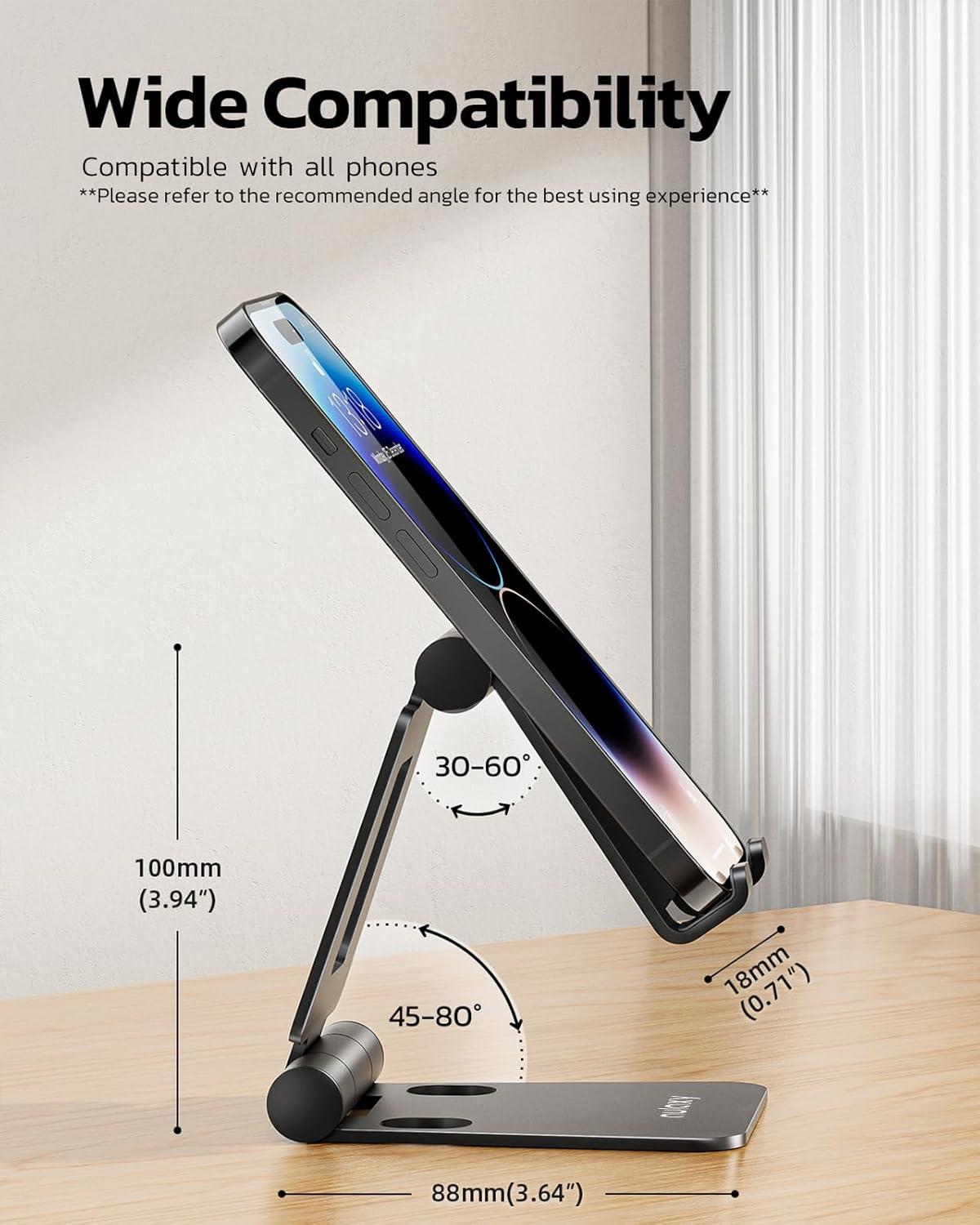 Our Honest Take on the Nulaxy Dual ‍Folding Adjustable Phone Stand