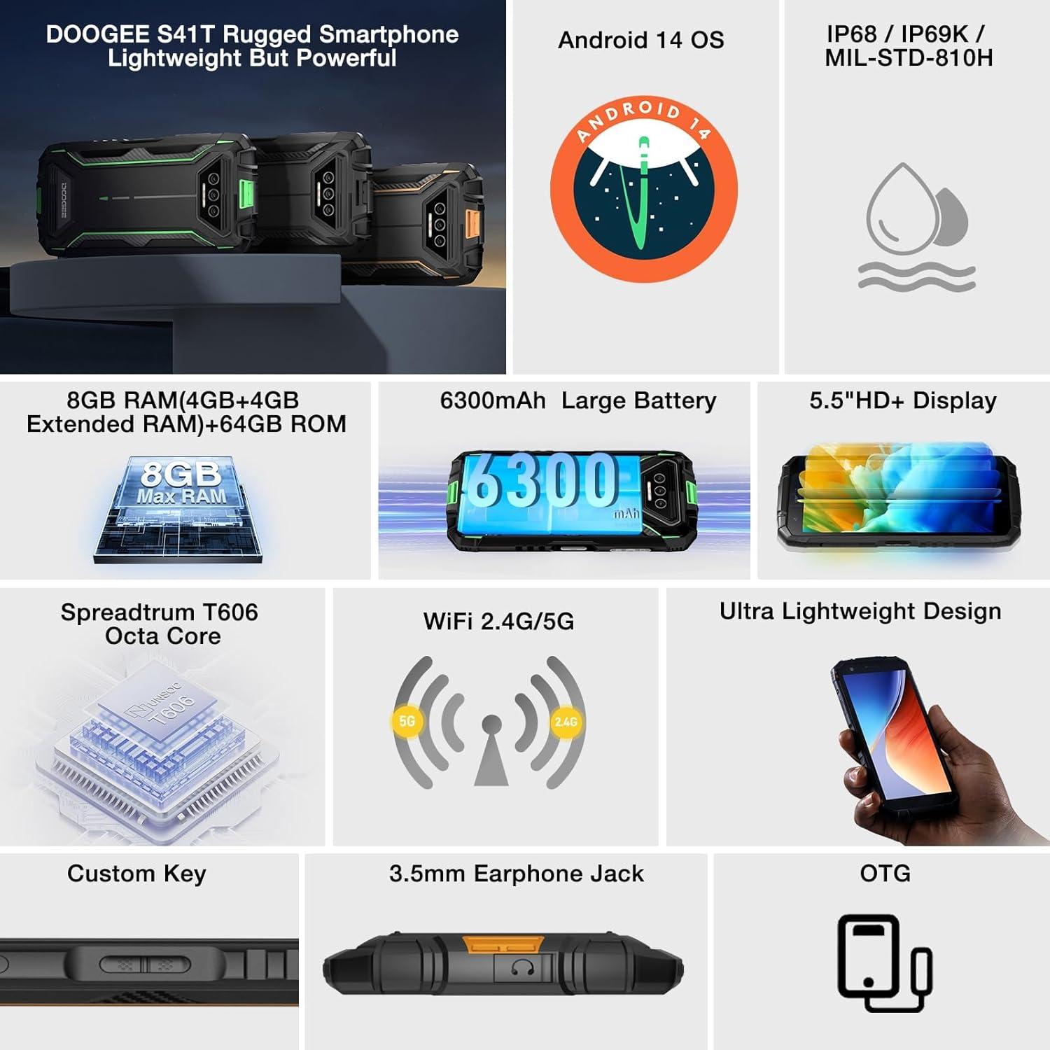 DOOGEE S41T Review: Our Take on This Rugged Powerhouse Phone